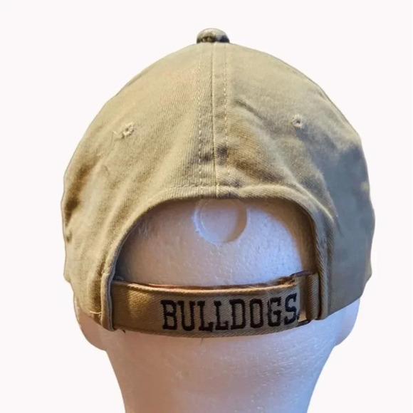 Georgia Bulldogs OC Outdoor Khaki & Camo Strap Back Adjustable Cap Hat GO DAWGS - Picture 9 of 9